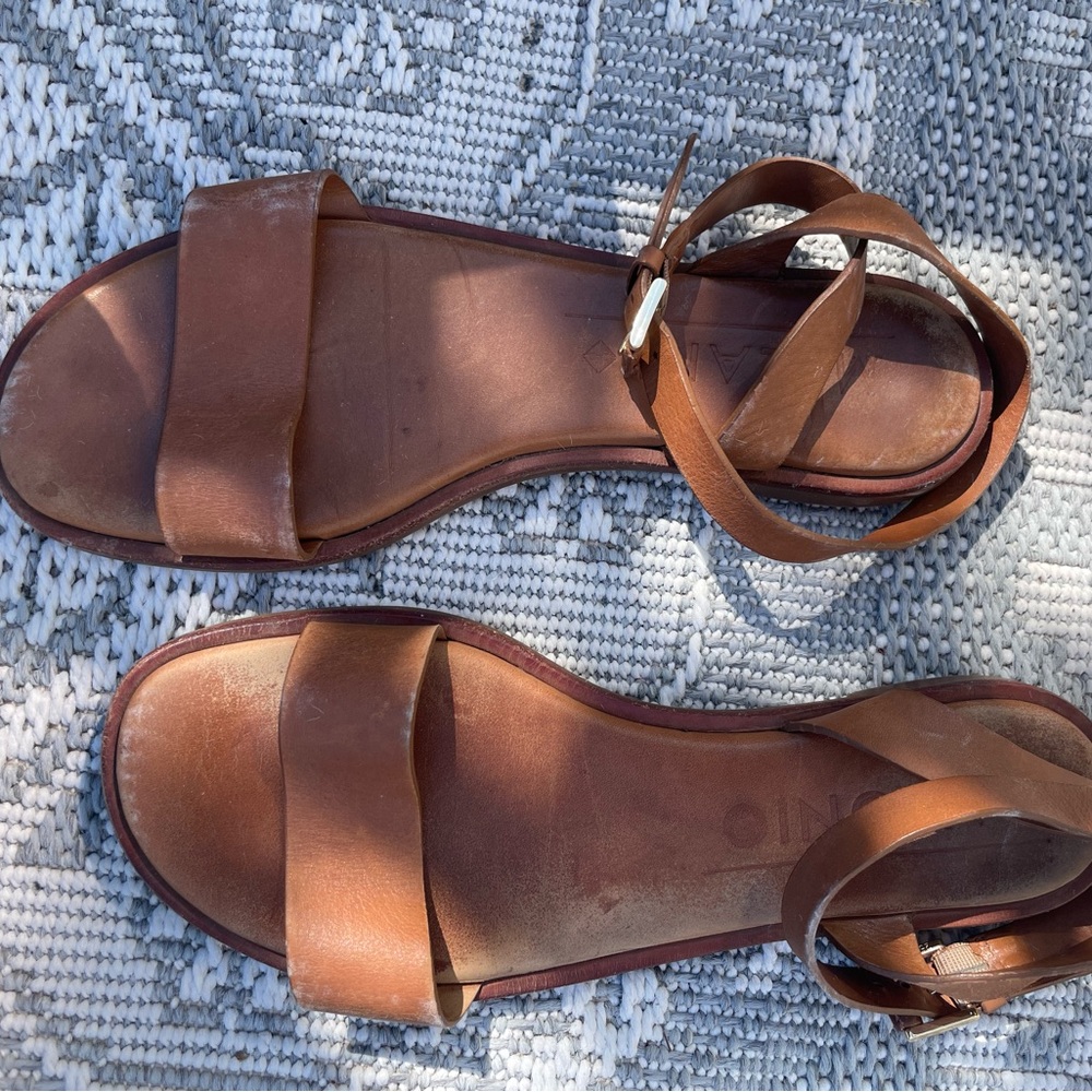 Brown Leather Sandals